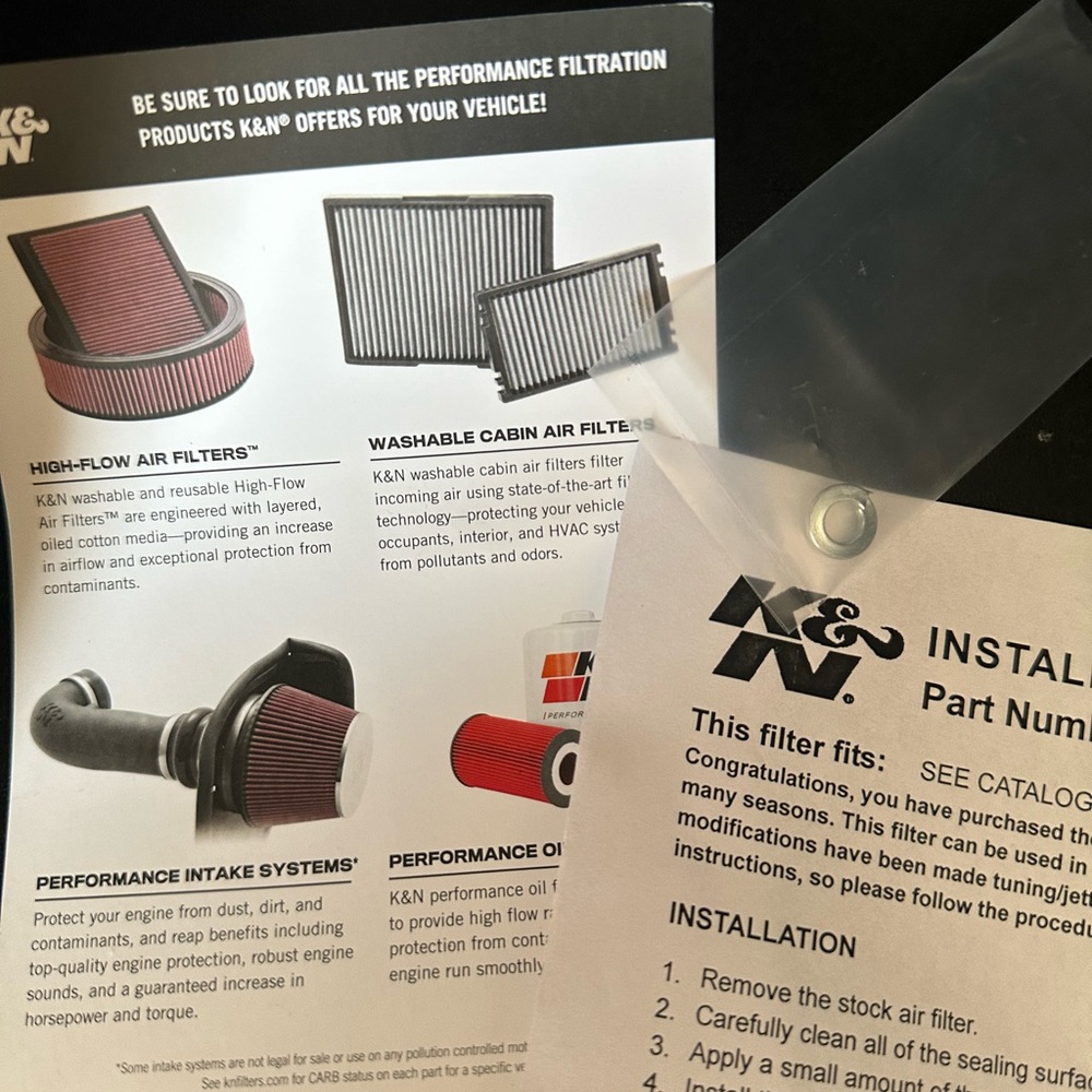 Performance Air Filter - Red - Picture 7 of 10